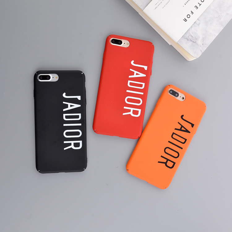 磨砂硬殼創意個性英文iphone7 蘋果6 plus手機殼包邊保護套
