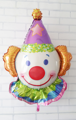 美國anagram鋁箔氣球 生日聚會活動派對布置裝飾氣球小丑頭氣球