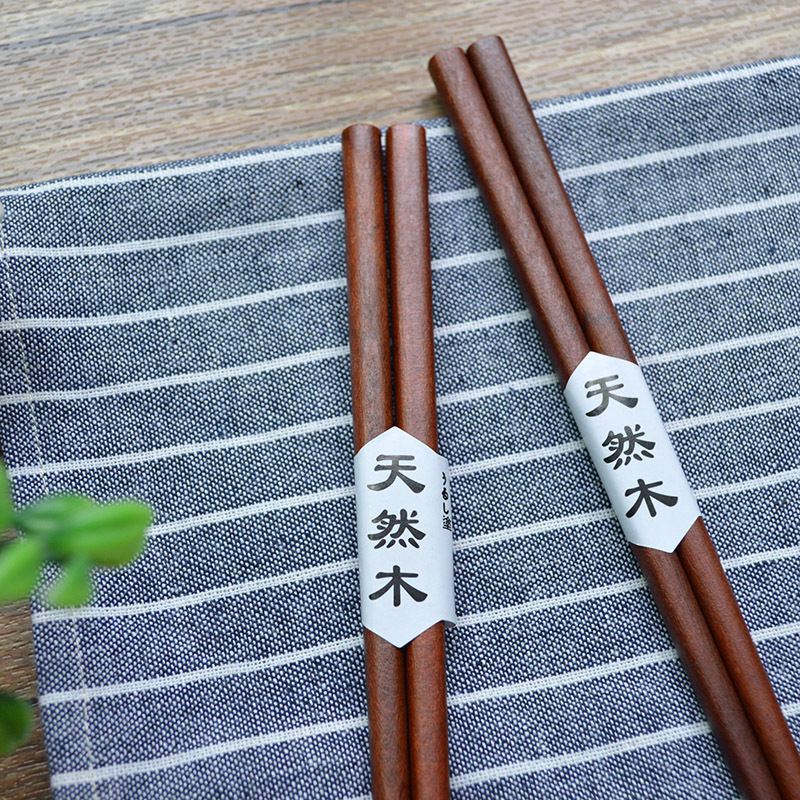 出口日式實木簡約高檔木筷子天然環保酒店專用筷木餐具