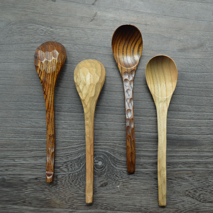 手工雕刻木質龜甲勺子大飯勺湯勺調羹湯匙特色創意木質勺木餐具